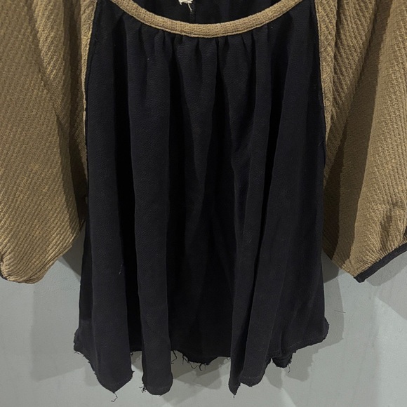 Free People womens 3/4 sleeve top size small - Picture 5 of 6